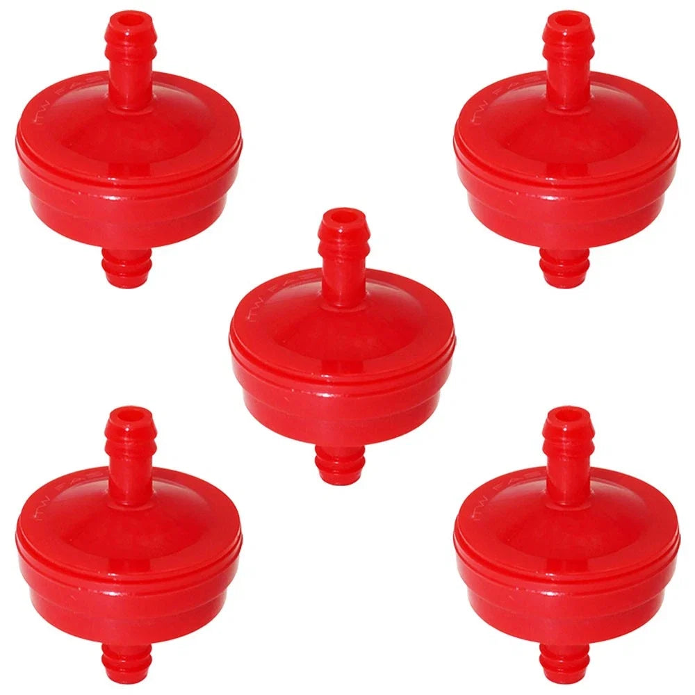 Set of 5 Inline Fuel Filters for John Deere (Replaces AM107314)