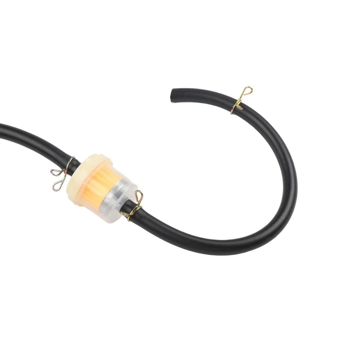 Set of 3 Gasoline Taps with Filters and Hose Clamps for