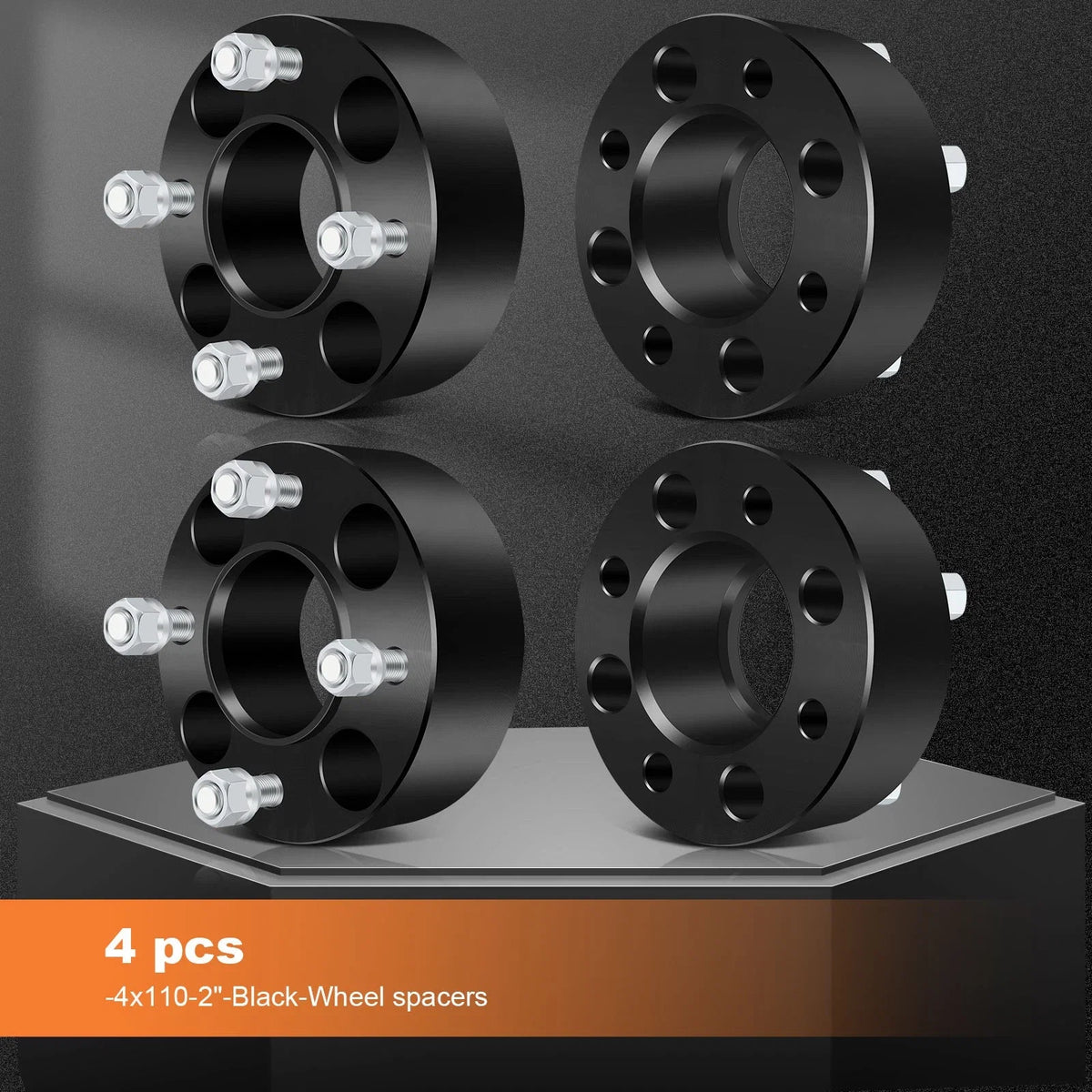 Set of 4 Wheel Spacers for Honda Rancher Kawasaki Suzuki (2000–2023)
