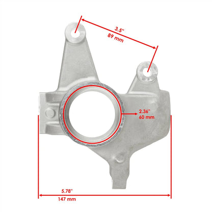 Front Left Wheel Knuckle for Can-Am Outlander 1000 1000R (2013–2020) NK106, 705403307, 705401290, 705402904, 705403197