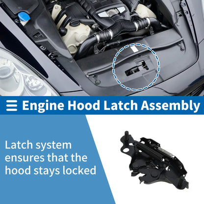 Hood Latch Assembly for Nissan Qashqai (2017–2019) No. 65601DF30A