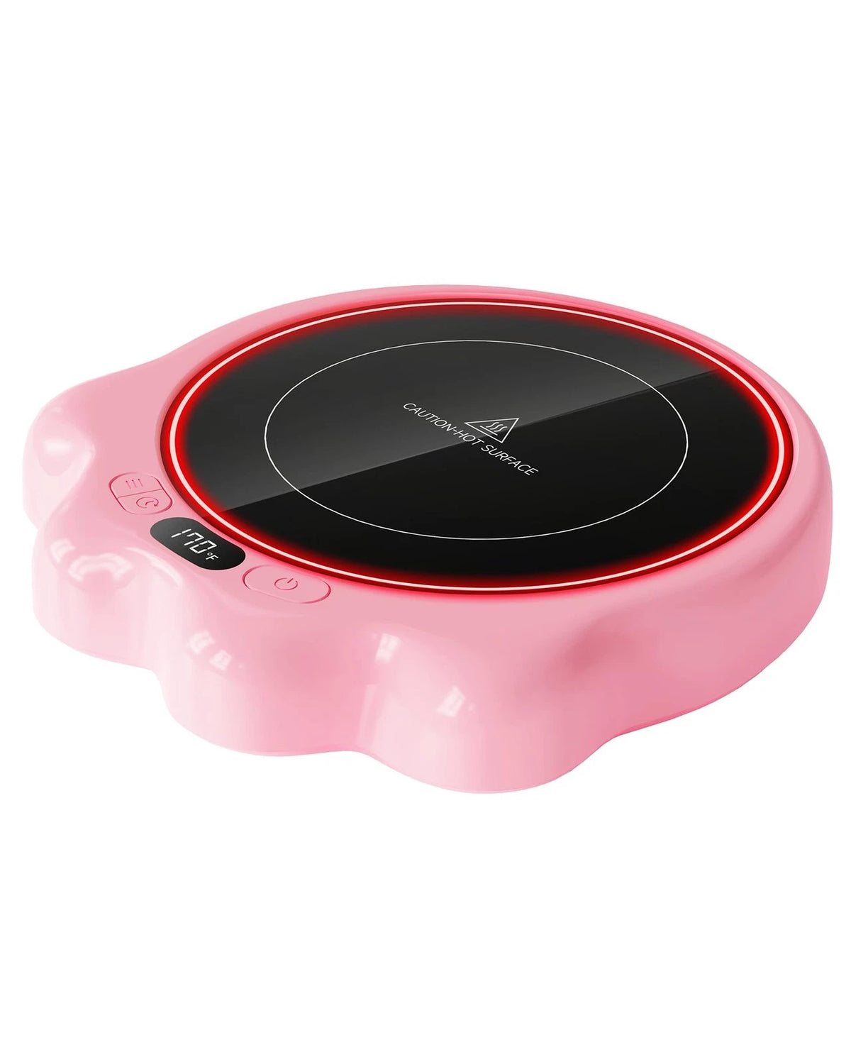 Cute Cat Paw Mug Warmer for Coffee Cups (50W, Pink)