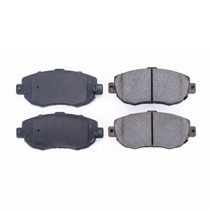 2X Powerstop Brake Pad Set Front for Lexus SC430 IS300 GS300 (2001–2010) - 16-619, SSCP619, EHT619H
