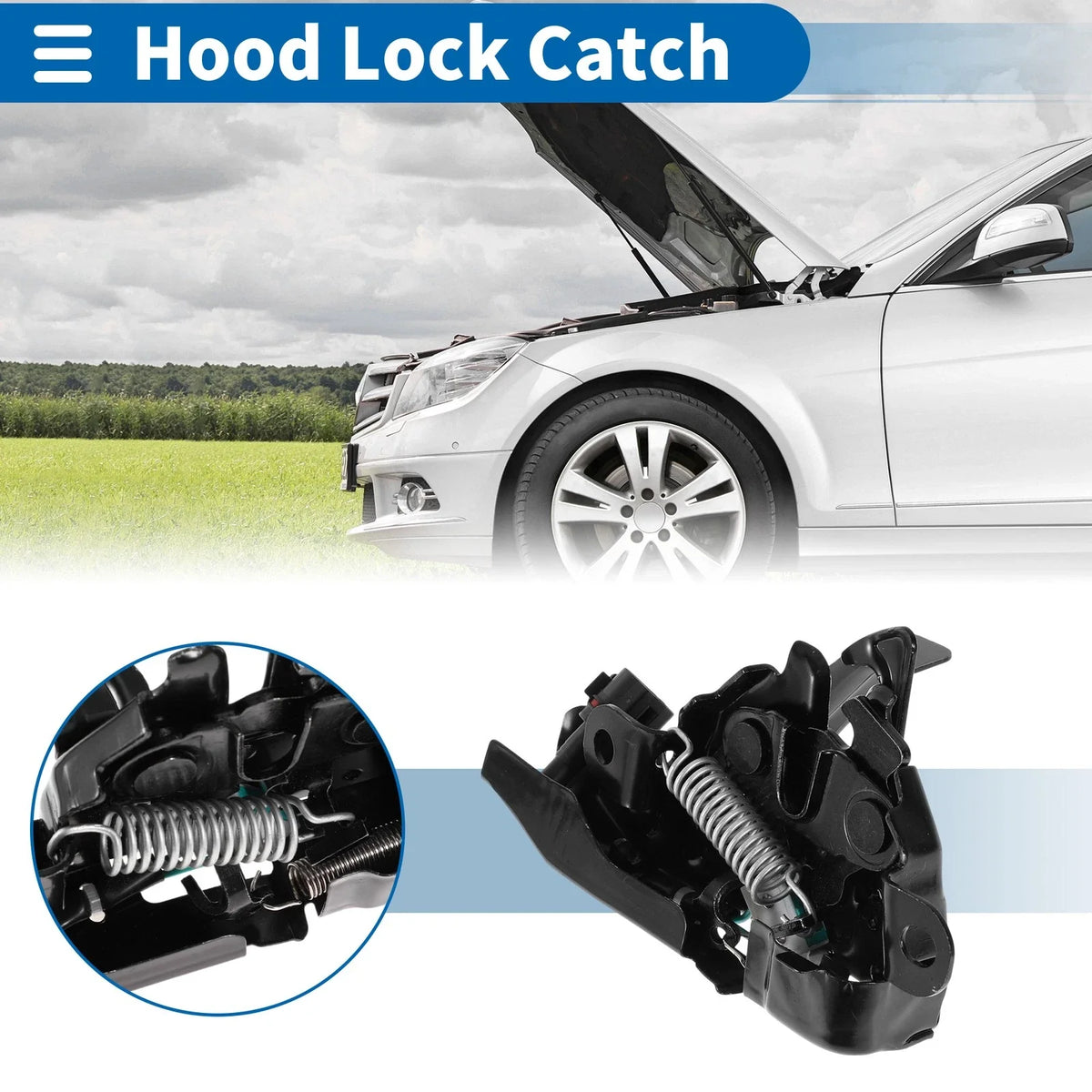 Hood Latch Assembly for Toyota Avalon (2005–2010) No. 53510AC060