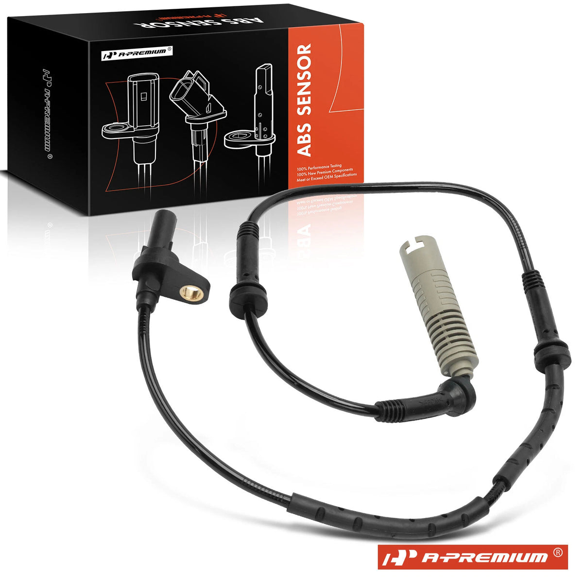 Front ABS Wheel Speed Sensor for BMW 745i 745Li 760Li (2002–2003) ALS459