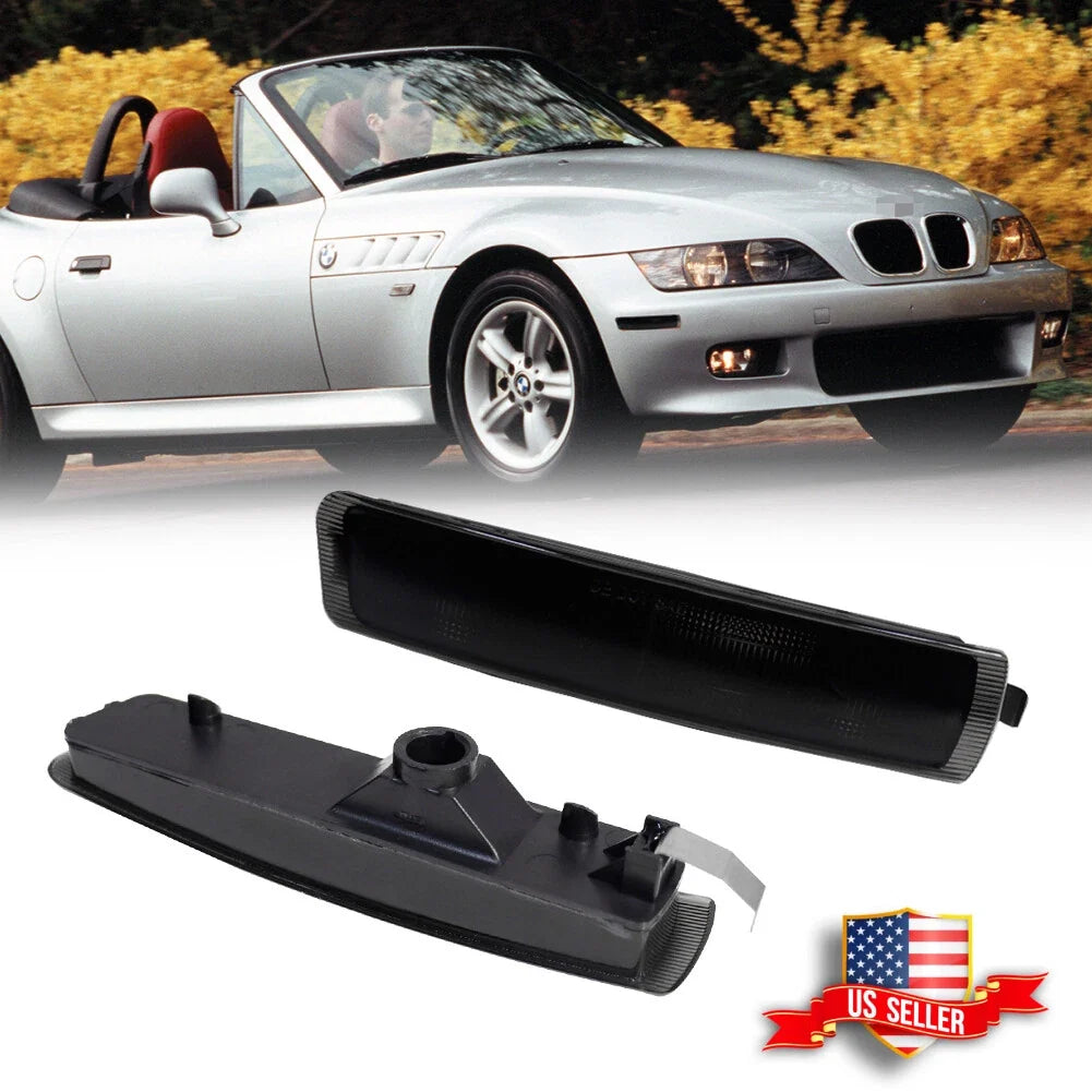 Smoke Lens Side Marker Lights for BMW Z3 M Coupe Roadster (1996–2002)