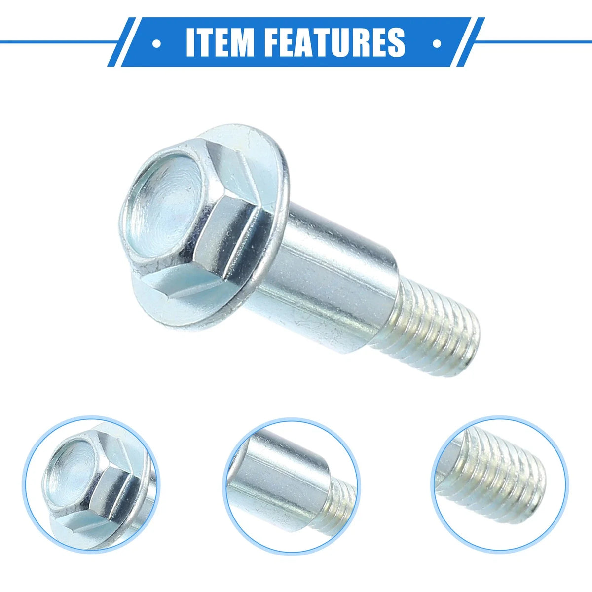 2pcs Timing Belt Cover Bolts for Subaru Baja (2003–2006) No.800706950/800706660