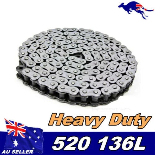 KMC 520 136L Motorcycle Drive Chain for Suzuki GS500E DR600S/R (1989–2000)