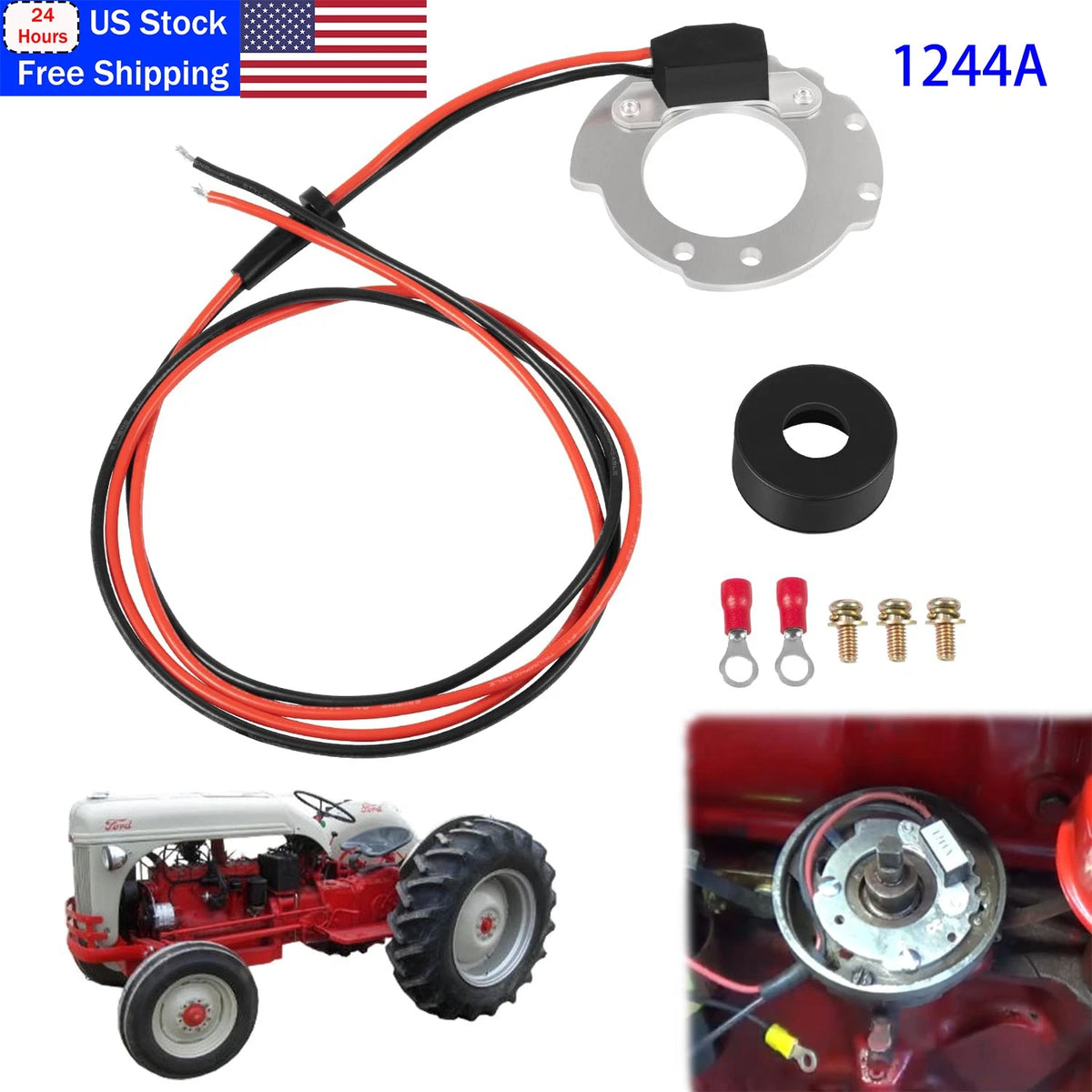 Electronic Ignition Conversion Kit for Ford Tractors 8N (1939–1952)