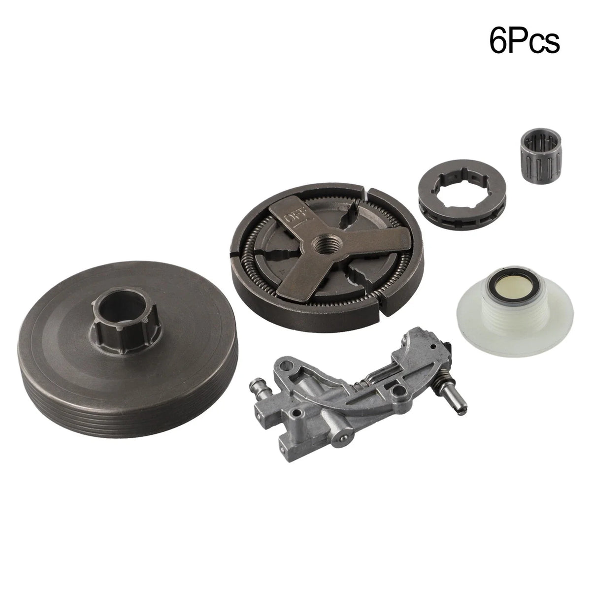 Clutch Sprocket Rim Oil Pump Drum Worm Gear Bearing Kit for Chinese Chainsaws