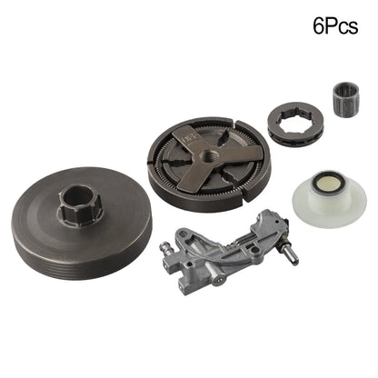 Clutch Sprocket Rim Oil Pump Drum Worm Gear Bearing Kit for Chinese Chainsaws