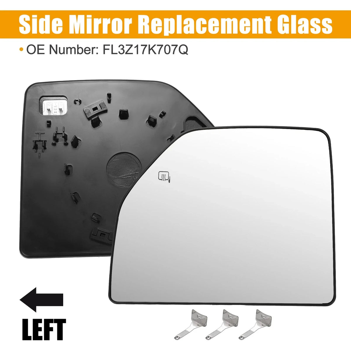 Heated Towing Mirror Glass for Ford F150 (2015–2023)