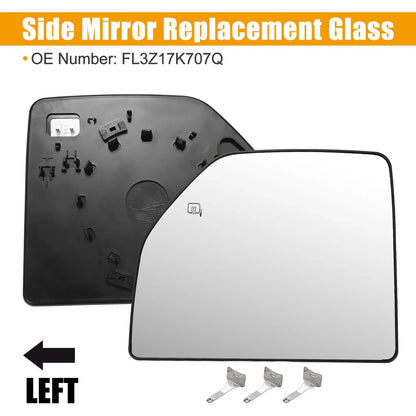 Heated Towing Mirror Glass for Ford F150 (2015–2023)