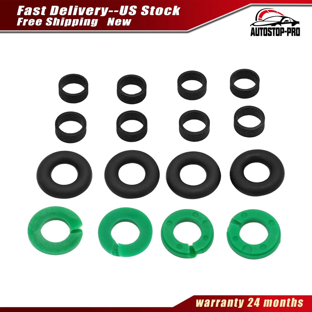 Fuel Injector O-Ring Kit for Chevrolet Cruze Equinox Malibu (12673056)