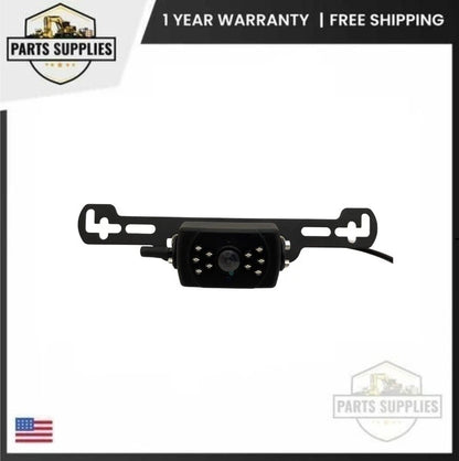 Wireless License Plate Camera for Trailer RV Truck Bus (IP68, 720p HD)