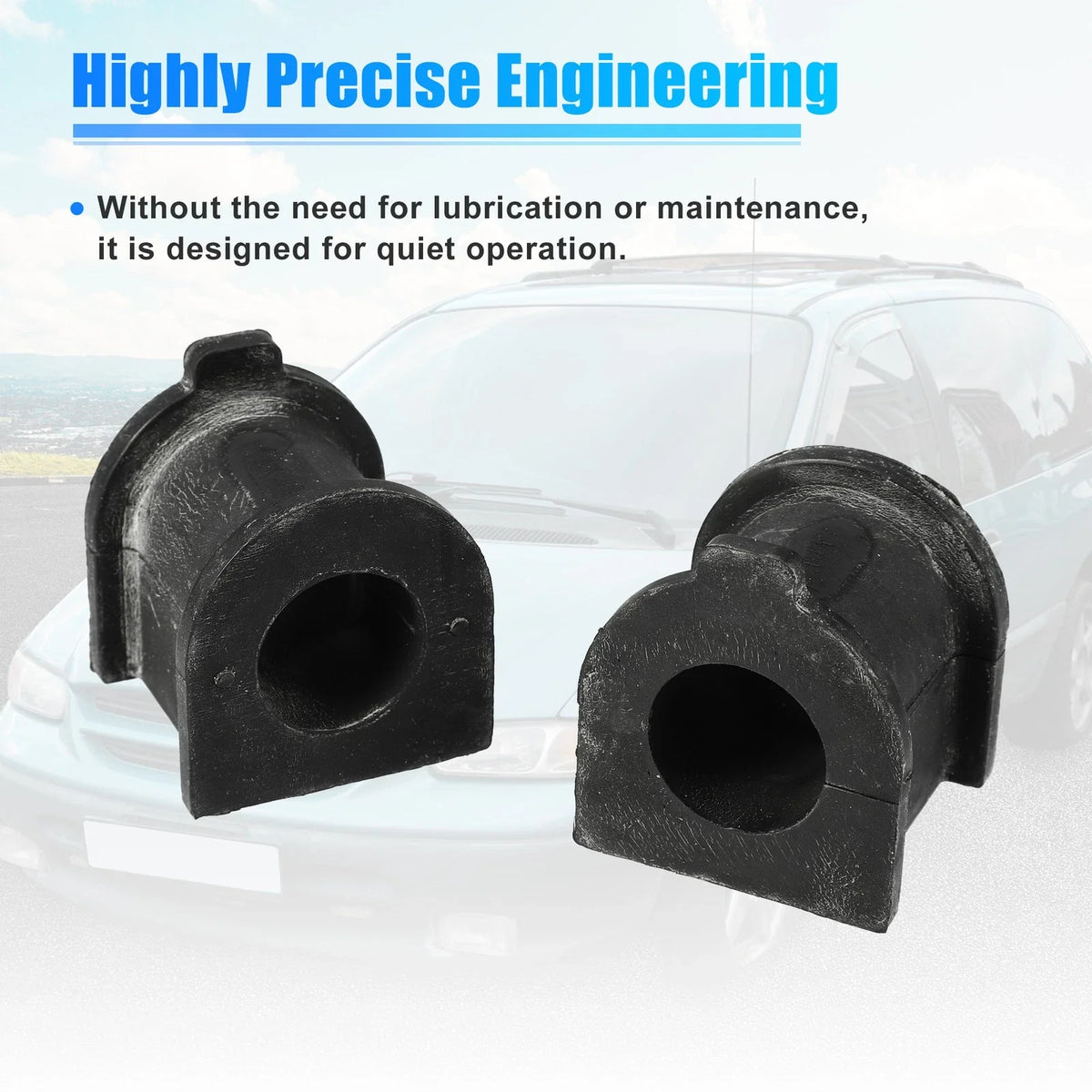 2X Suspension Stabilizer Bar Bushings No. 4881560350 for Toyota 4Runner 