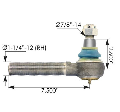 Tie Rod End for - 462.ES2091R