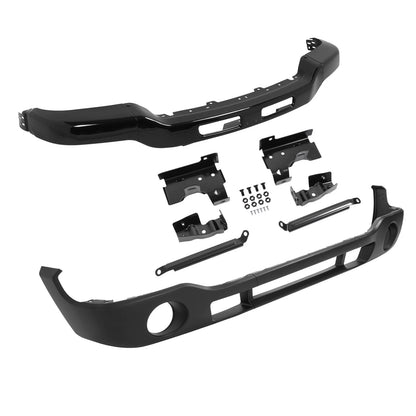 Front Bumper Kit with Mounting Brackets for GMC Sierra 1500-3500 (2003–2007)