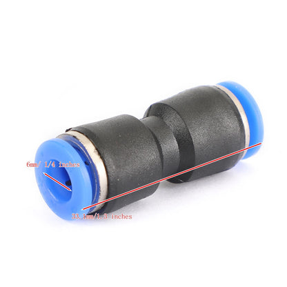 20Pcs Push in Connectors for Air Pneumatic Systems (I020-A013)