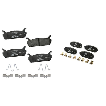 Set of 4 Brake Pad Sets for Mazda Miata (1990–1993) SET-H57355046351