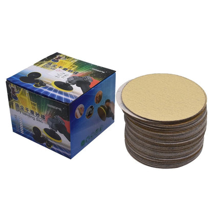 100Pcs 6-Inch Sanding Discs for Hook & Loop Sanding (Grit 80)