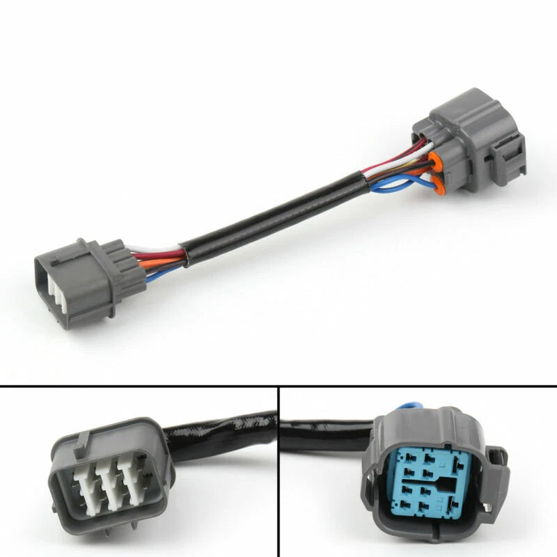 OBD2 8-Pin to OBD2 10-Pin Adapter for Honda Acura (C154-A003-Black)