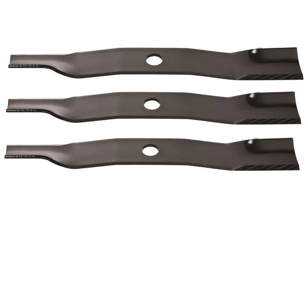 Set of 3 Heavy Duty Mower Blades for Kubota (K5651-34340, 330-552, 6209)