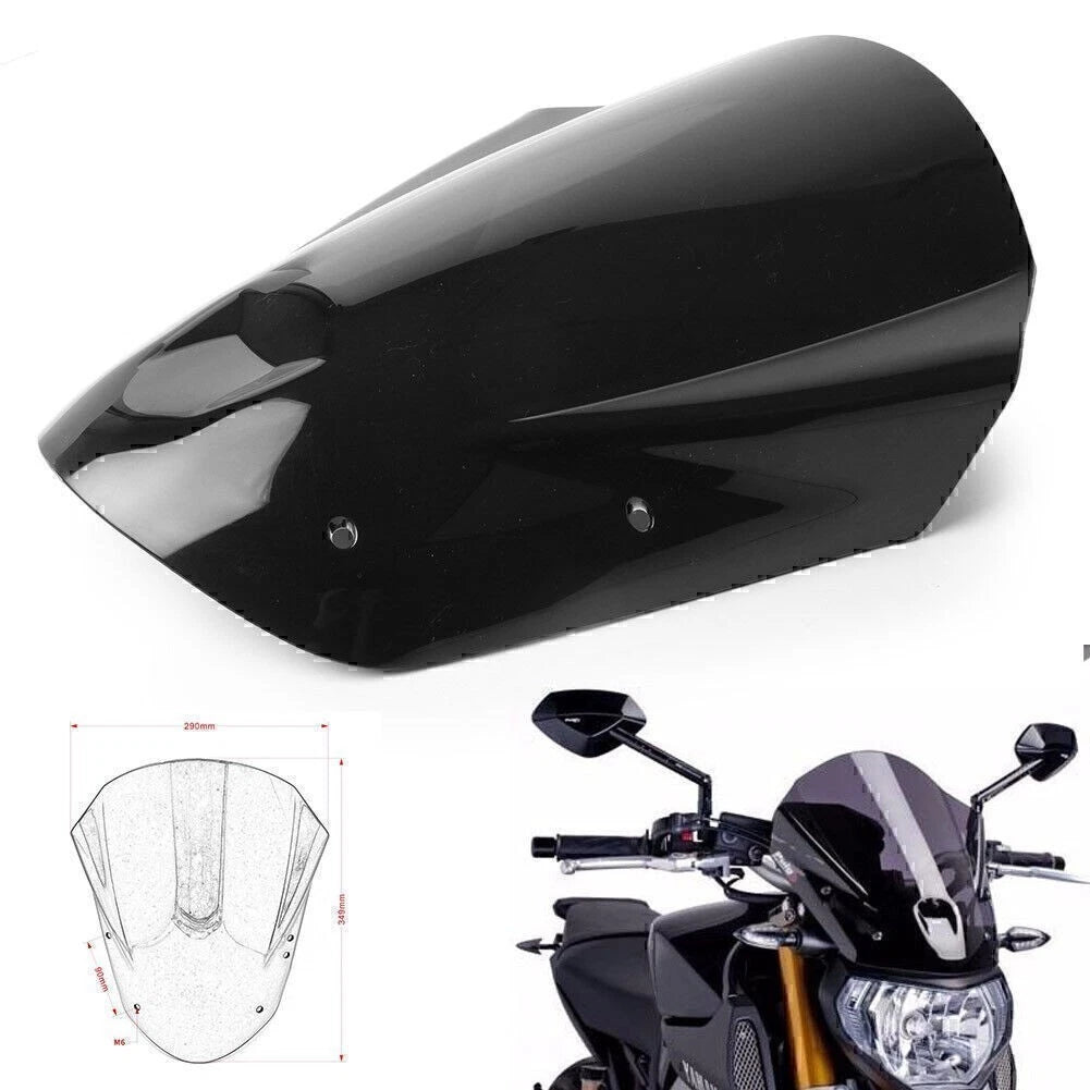 Windshield Windscreen for Yamaha MT09 FZ09 (2013–2016) 65YF605-606