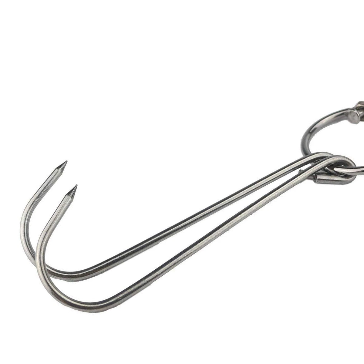 6X Stainless Steel Double Meat Hooks for Various Applications
