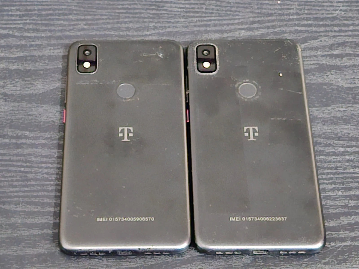 Lot of 2 T-Mobile Revvl 4 32GB Black (Metro Unlocked)
