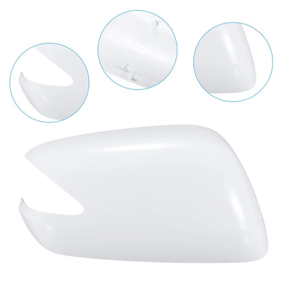 Right Side Mirror Cover for Honda Jazz Mk3 (2008–2015) - White