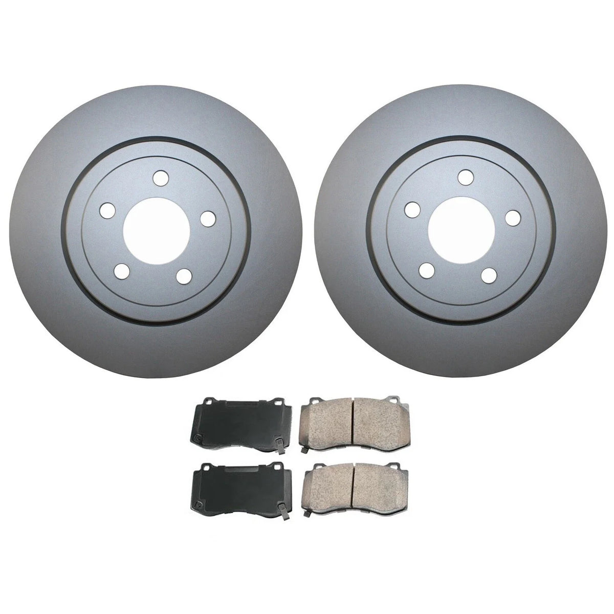Front Brake Kit 345mm Rotors Akebono Ceramic Pads for Chrysler Dodge