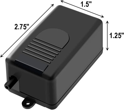 Aquarium Air Pump for Small Fish Tank up to 10 Gallons (No Part Numbers)