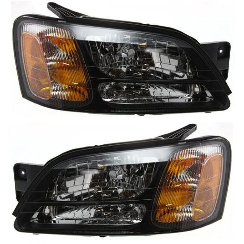 Pair of Headlights for Subaru Legacy (2000–2004) SU2502105, SU2503105