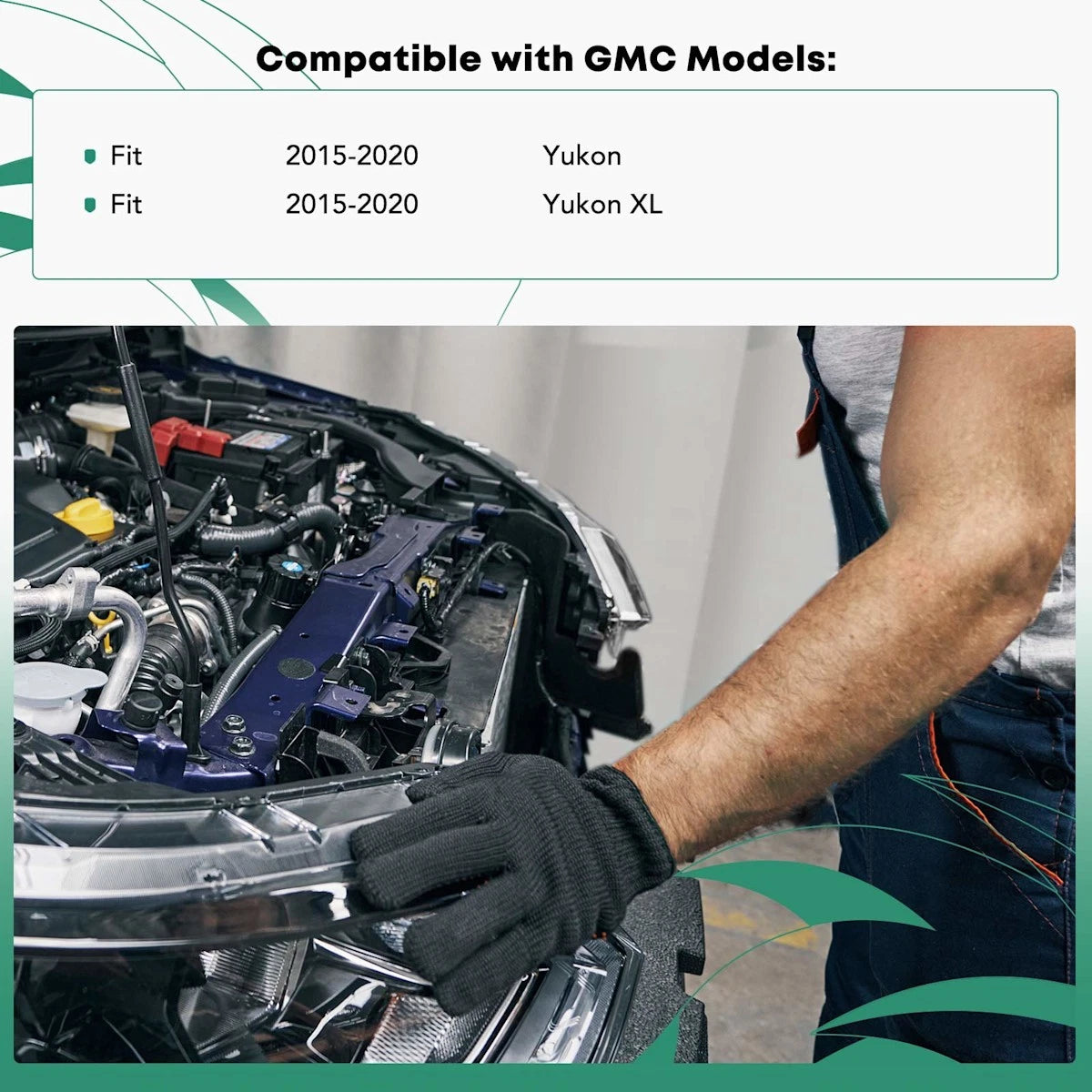 Radiator Support for GMC Yukon XL (2015–2020) 18046313, 23266741, GM1220170