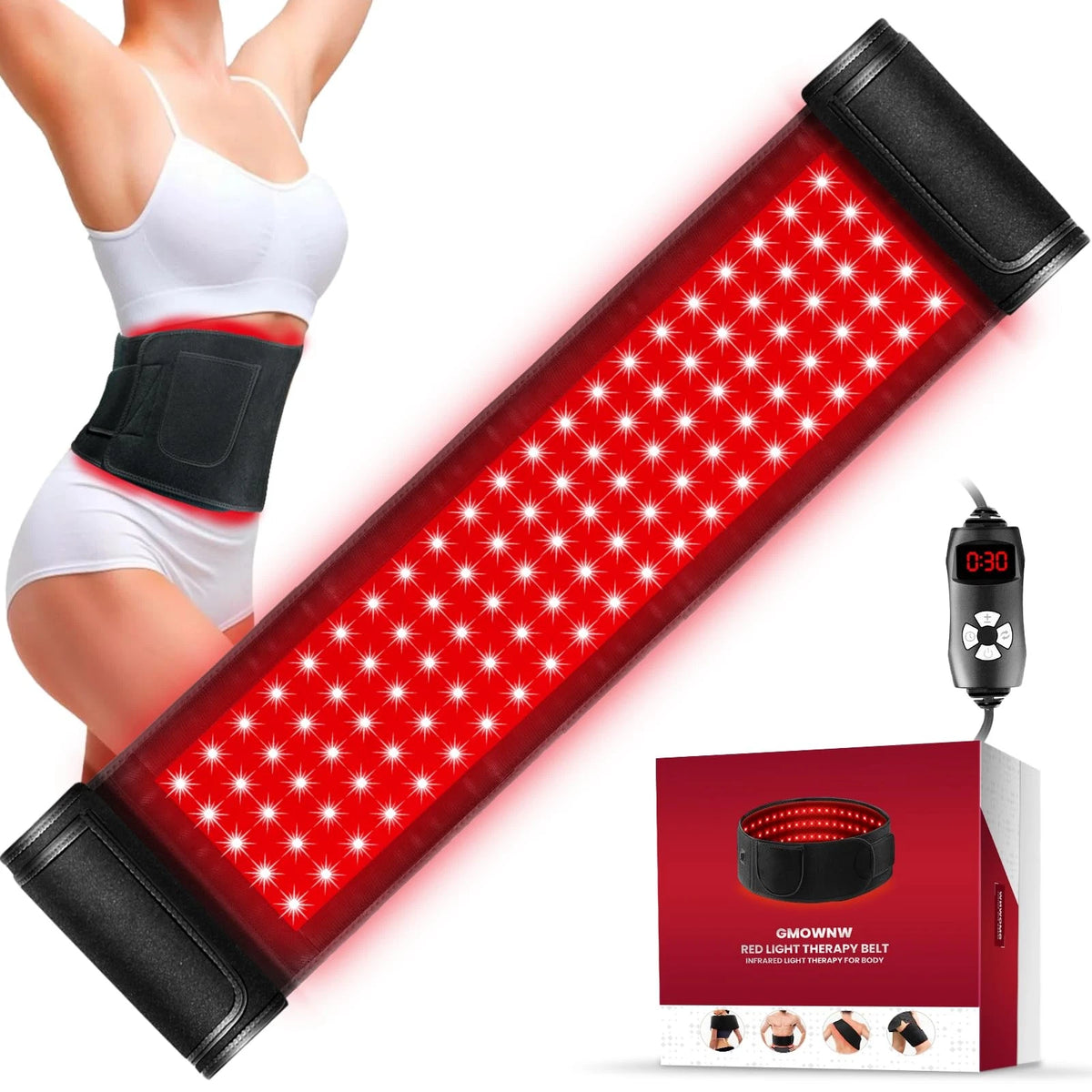 Infrared Belt XL for Body (Red Light Therapy)