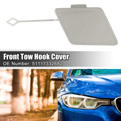 Front Bumper Tow Hook Cover for BMW 5 Series F10 F11 (2011–2017) Gray