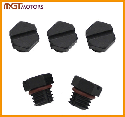 Fuel Filter Bleeder Screw Kit for Chevy GMC Silverado Sierra 2500 3500 (2001–2013)