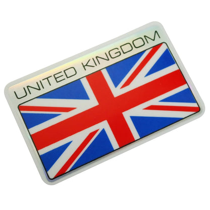 Set of 2 England UK Flag Stickers - Self Adhesive, Waterproof