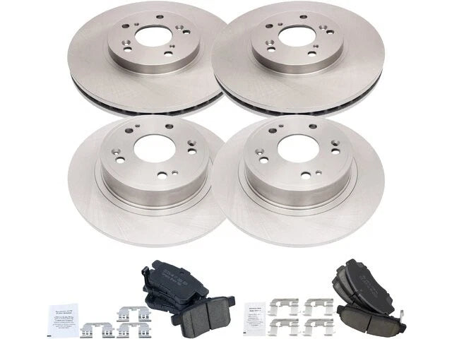 Brake Pad and Rotor Kit for Acura TSX (2009–2010) 21692KXHS