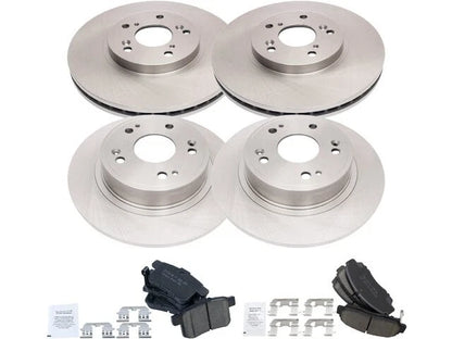 Brake Pad and Rotor Kit for Acura TSX (2009–2010) 21692KXHS