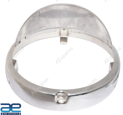 Chrome Headlamp Inner Outer Rim for Royal Enfield Classic Reborn 350