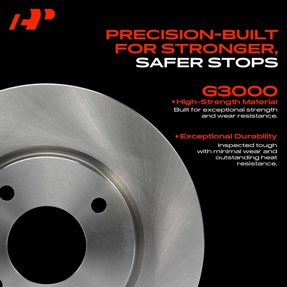 Front Disc Brake Rotors for Dodge Challenger Charger Magnum (4779197AB, 4779197AD, 4779197AE, R-53023)