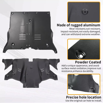 Skid Plate for Tesla Model 3, Model Y (2017–2024) - Powder Coated