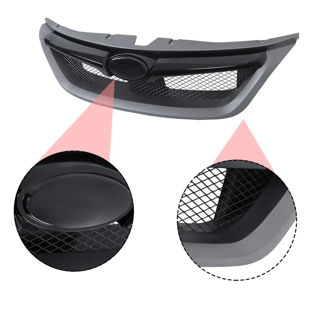 Gloss Black Front Bumper Grille for Subaru Impreza (2011–2014)