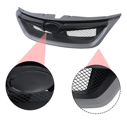 Gloss Black Front Bumper Grille for Subaru Impreza (2011–2014)