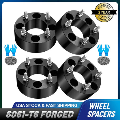 Set of 4 2.0" Wheel Spacers 4x110 76mm CB for Honda Foreman FourTrax Kawasaki