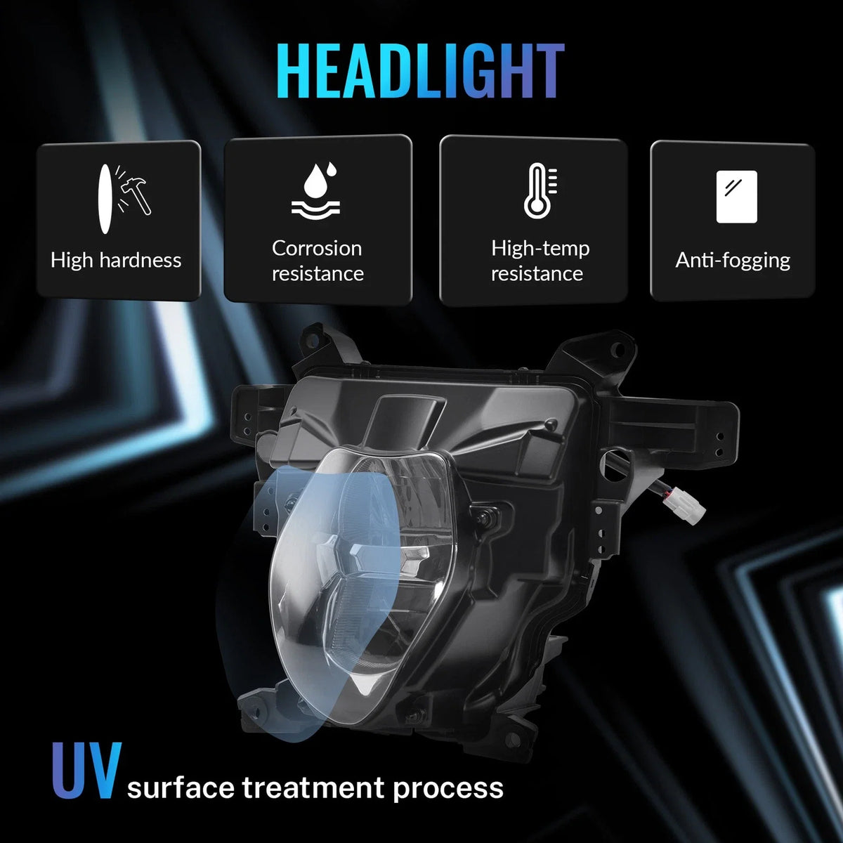 Front Headlight Lamp & Fairing Stay Bracket for Suzuki GSXR1000 (2017–2025)