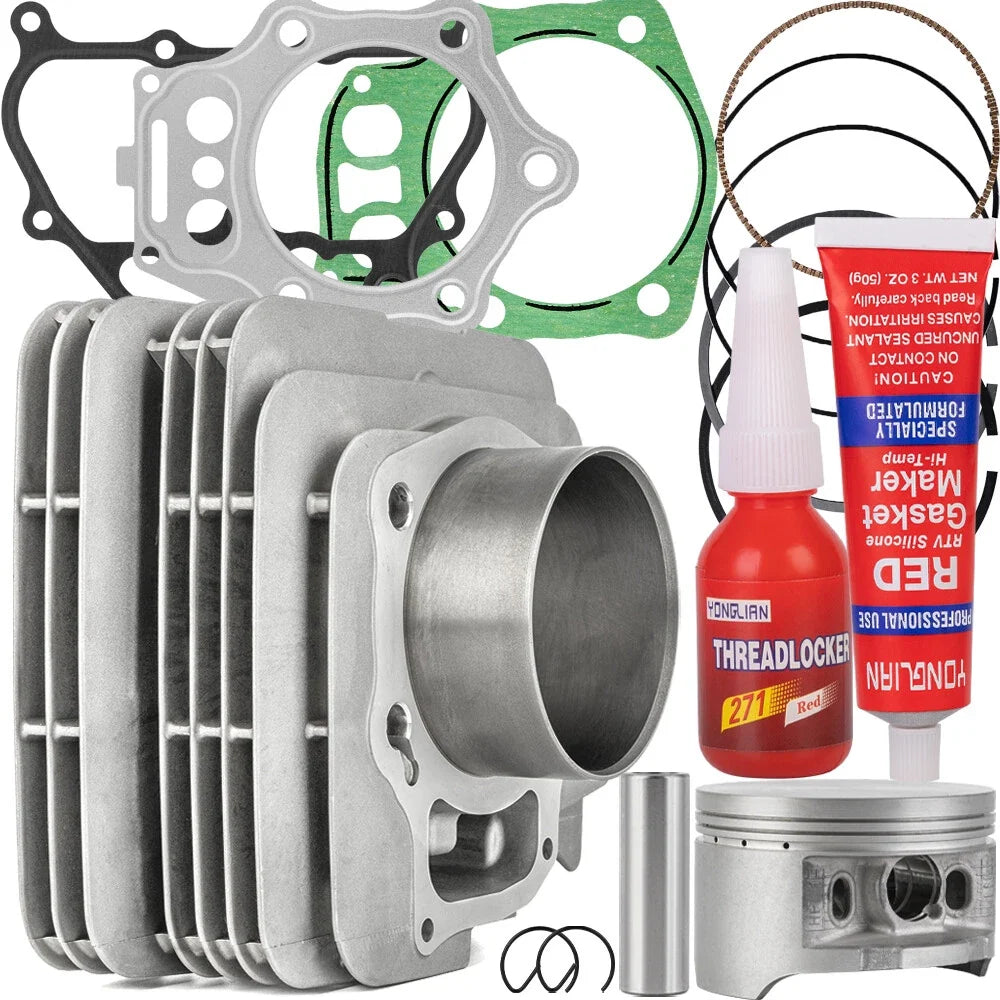 Top End Rebuild Kit Cylinder Piston for Honda TRX500 Foreman 500 (2005–2011)