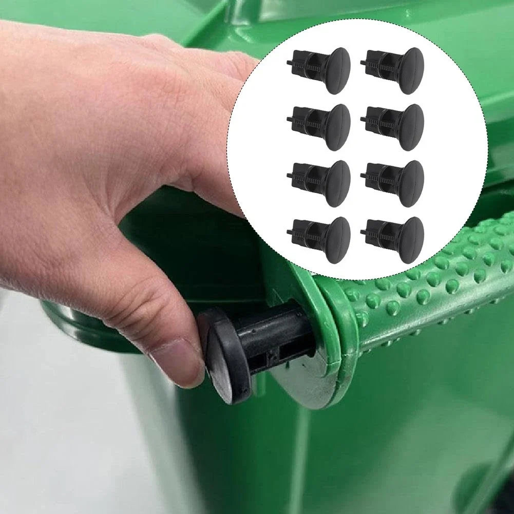 Set of 8 Plastic Bin Lid Hinge Pins for (43mm Long)